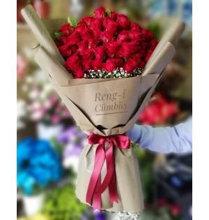 Buket 25 Adet Gül